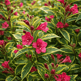 Вейгела цветущая Moulin Rouge