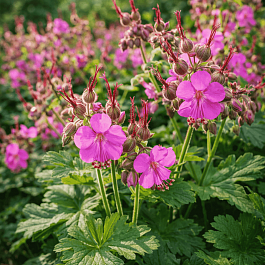 Герань крупнокорневищная