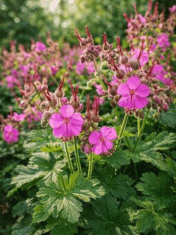 Герань крупнокорневищная