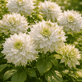 Клематис гибридный Sen-no-kaze