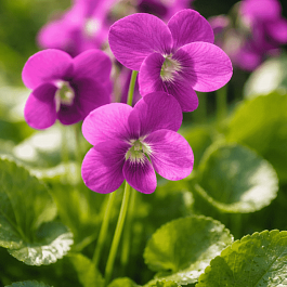 Виола мотыльковая Rubra