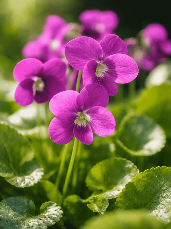 Виола мотыльковая Rubra