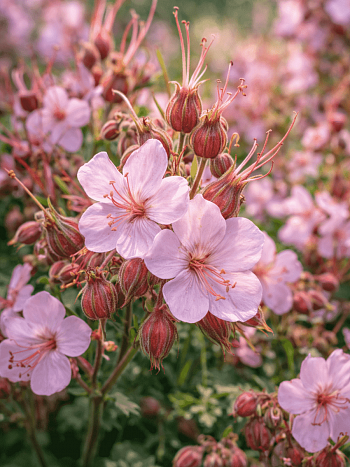 Герань крупнокорневищная Ingwersen’s Variety 