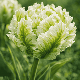 Тюльпан попугайный White Parrot