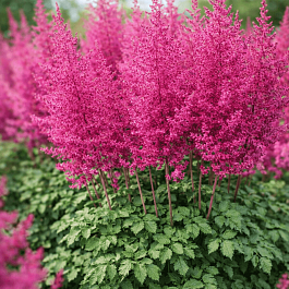 Астильба китайская Blackcurrant Cake