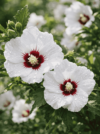 Гибискус Сирийский Red Heard