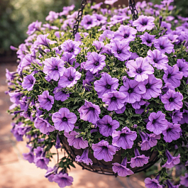 Петуния (сурфиния) Easy Wave Plum Vein