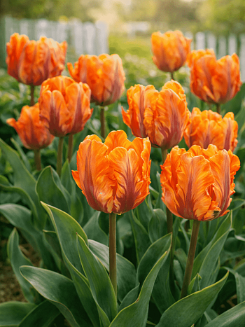 Тюльпан Orange Rococo