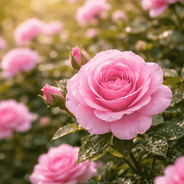 Роза Флорибунда Bonica