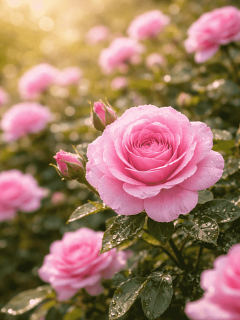 Роза Флорибунда Bonica