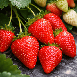 Земляника садовая Альба