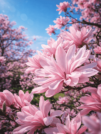 Магнолия звёздчатая Rosea