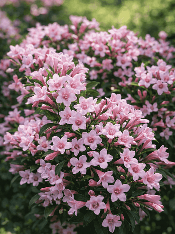 Вейгела цветущая Pink Poppet