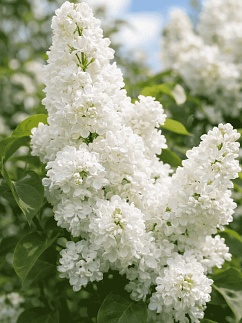 Сирень обыкновенная Мадам Лемуан