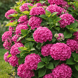 Гортензия крупнолистная Alpengluhen