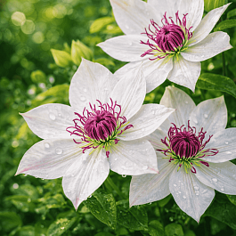 Клематис гибридный Matka Siedliska