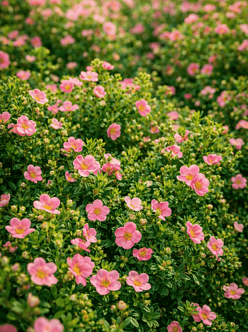 Лапчатка кустарниковая New Dawn