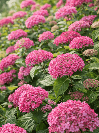 Гортензия древовидная  Pink Pincushion