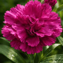 Гвоздика садовая Code Purple Dark Center