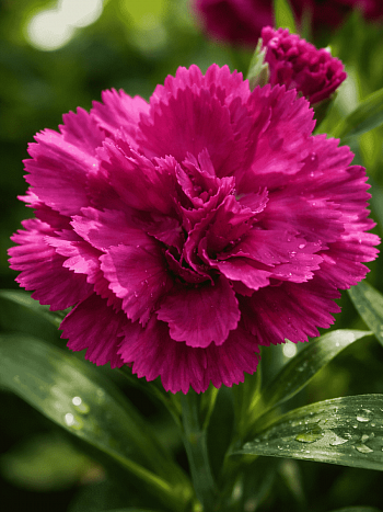 Гвоздика садовая Code Purple Dark Center