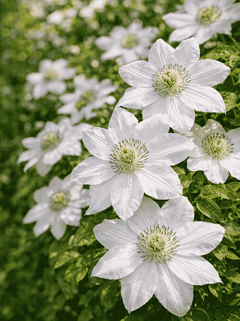 Клематис гибридный Królowa Jadwiga