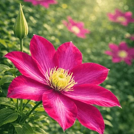 Клематис Kakio Pink Champagne