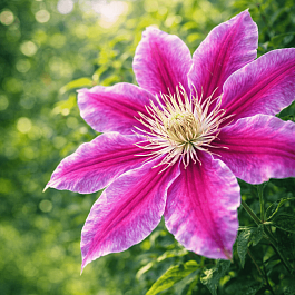 Клематис гибридный Doctor Ruppel