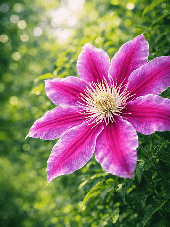 Клематис гибридный Doctor Ruppel