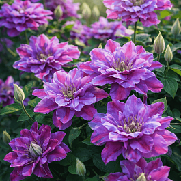 Клематис гибридный Birthday Girl