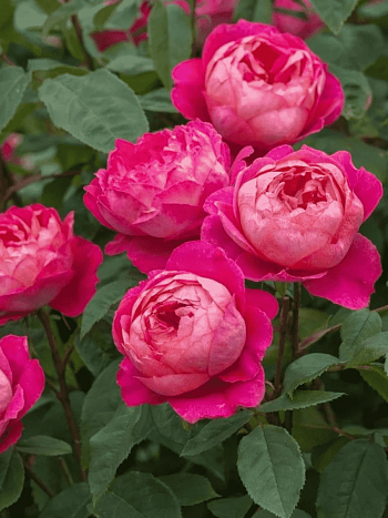 Роза Английская кустовая  Benjamin Britten