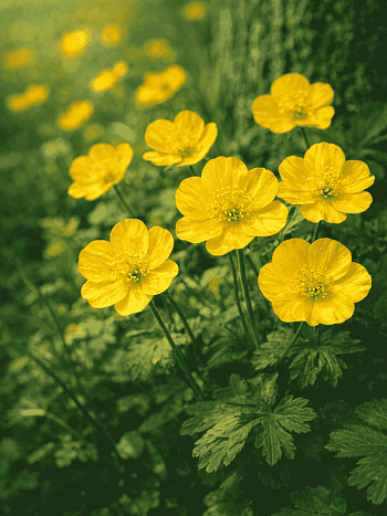 Вальдштейния тройчатая Forrest Sun