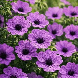 Герань пепельная Ballerina