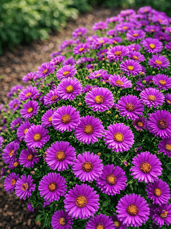 Астра кустарниковая Starlight