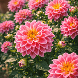 Георгин Dahlietta Surprise Louise