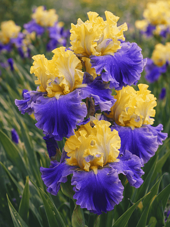 Ирис германский Edith Wolford