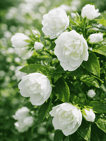 Чубушник Лемуана Manteau d'Hermine