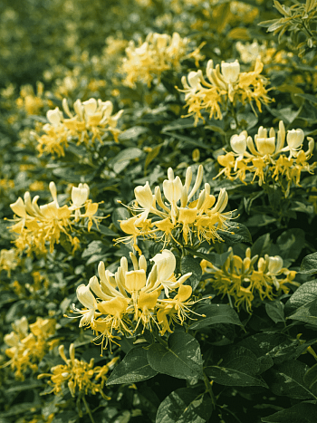 Жимолость вьющаяся Graham Thomas