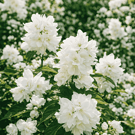 Чубушник гибридный Зоя Космодемьянская