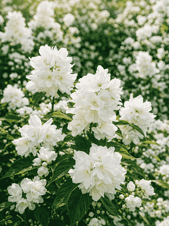 Чубушник гибридный Зоя Космодемьянская