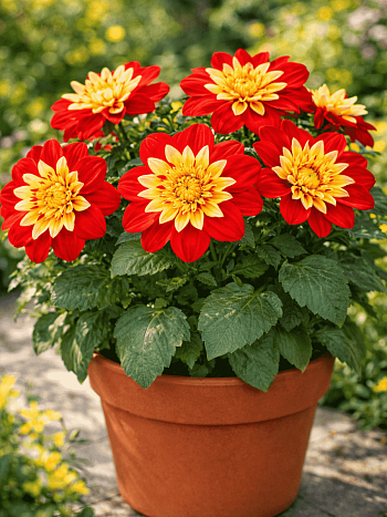 Георгин Dahlietta Surprise Cindy