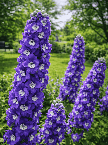 Дельфиниум  культурный Purple Passion