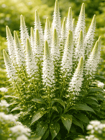 Вероника колосистая Snow Pearl