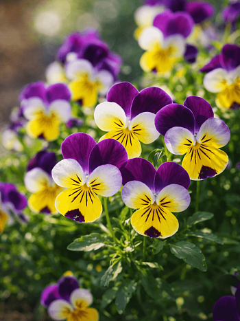 Виола рогатая HELEN MOUNT