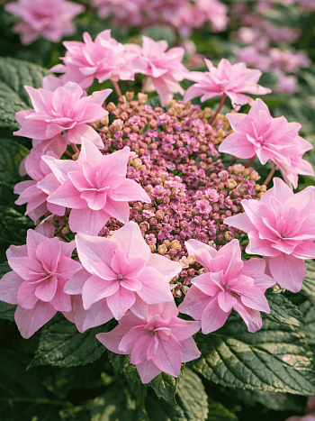 Гортензия крупнолистная Doppio Rosa