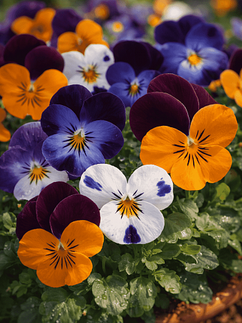 Виола рогатая Sorbet XP Jump Up Mix