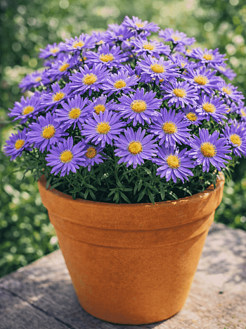 Астра Ново-бельгийская Magic Blue