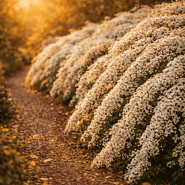 Астра вересковая Snow Flurry