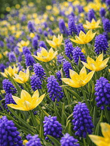 Набор луковиц Мускари - Тюльпан ботанический