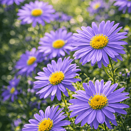 Астра ромашковая Rudolf Goethe