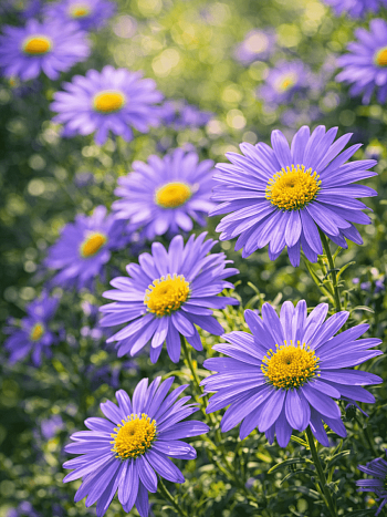 Астра ромашковая Rudolf Goethe